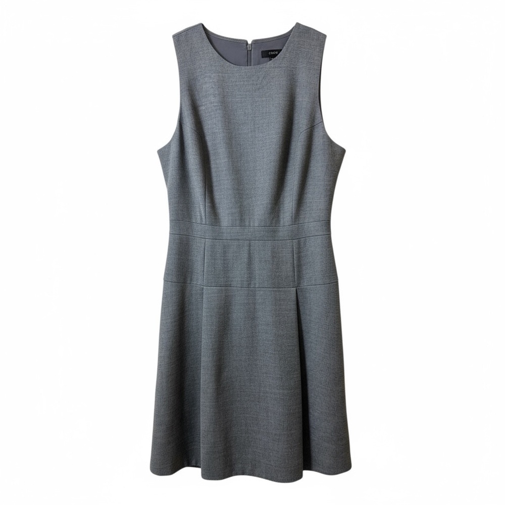 J. Crew Dress size 6 Gray Shift Sleeveless Short‎ Mini Career Sheath
